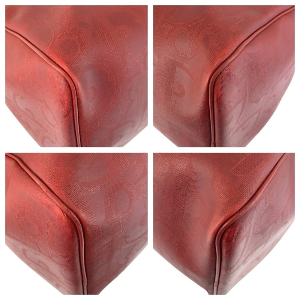 CHRISTIAN DIOR Vintage Red Trotter Shoulder Bag - Picture 4 of 10